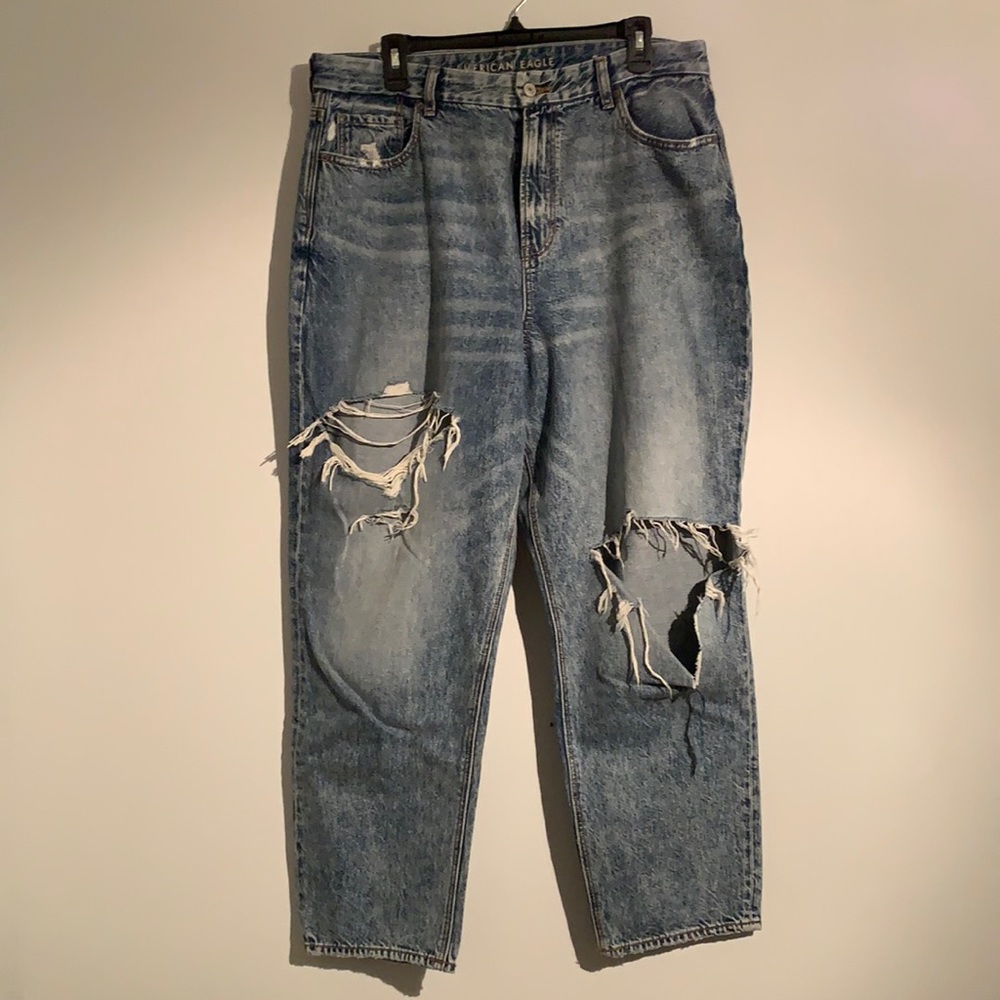 American Eagle outfitters Curvy Mom Jeans Sz 16 regular New wo tags